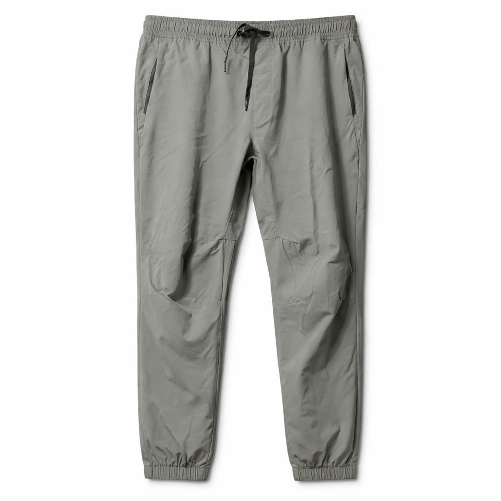 AMERICAN EAGLE 24/7 Tech Jogger Pant Sz XL Gray Stretch Athleisure Moist-Wick